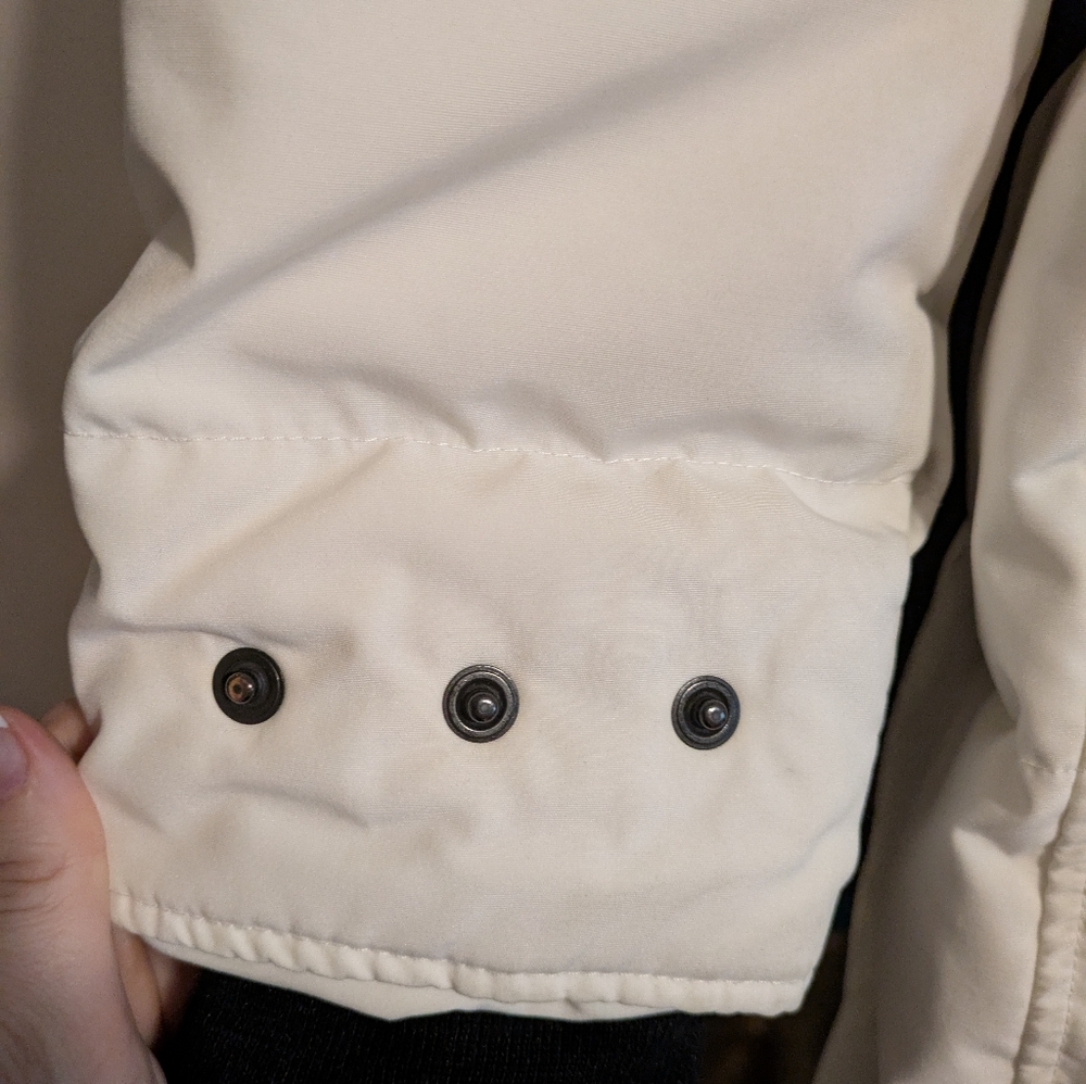 Canada Goose white Shelburne parka xl - Picture 6 of 10
